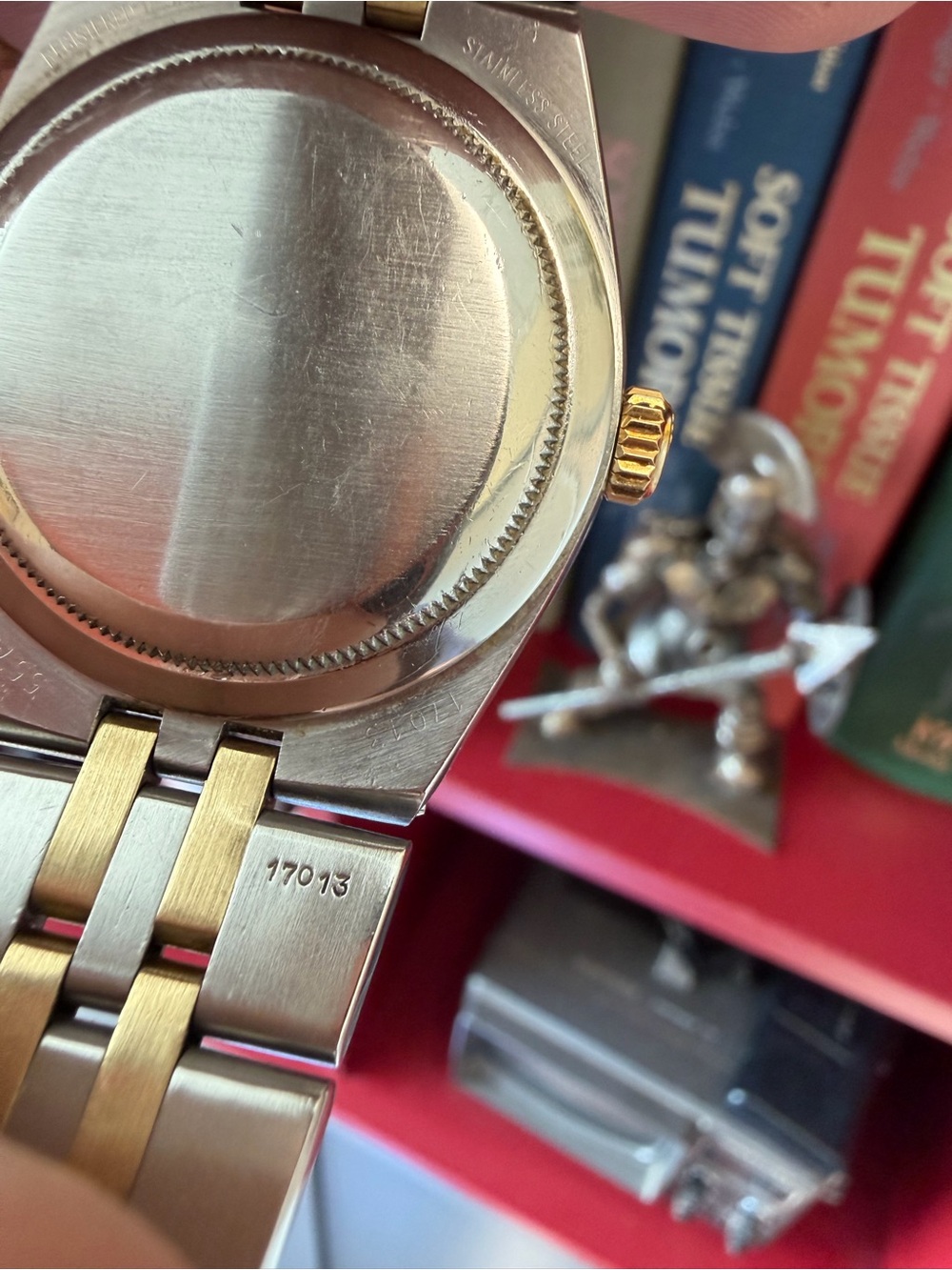 Rolex Oysterquartz Datejust Ref. 17013 ✨ Mint Condition 🎁 RARE!!! and Elegant 👌 - Picture 8 of 9